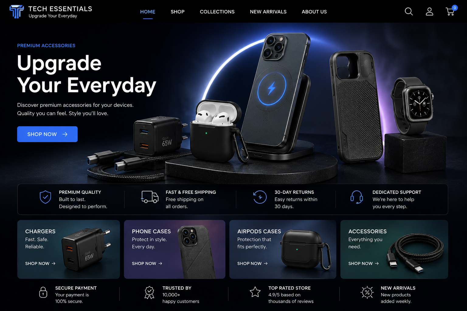 Home page