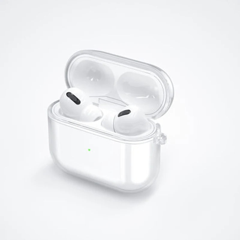 Transparent AirPods Protective Case – Clear Hard Shell