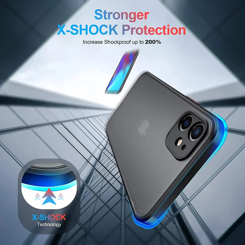 Armor Bumper Phone Case – Shockproof Silicone Hard Cover