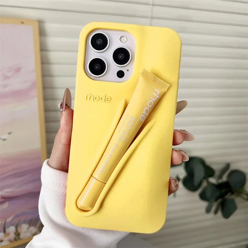 Rhode Lip Gloss Cute Makeup Holder Cover