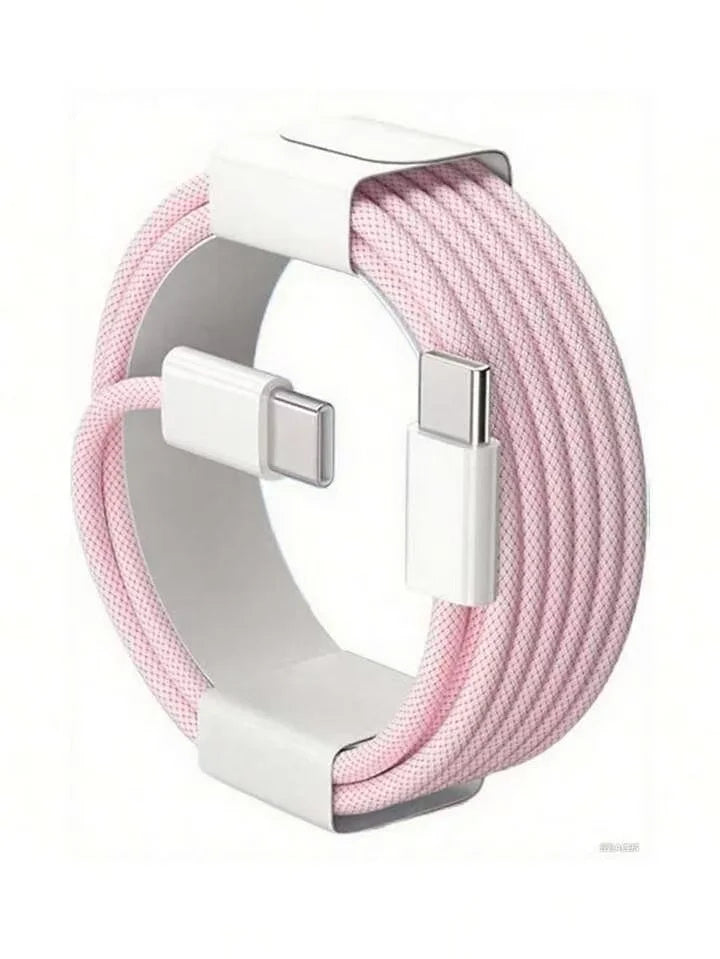 Cable USB-C to USB-C Fast Charging Cable  – Nylon Braided, 3 Lengths