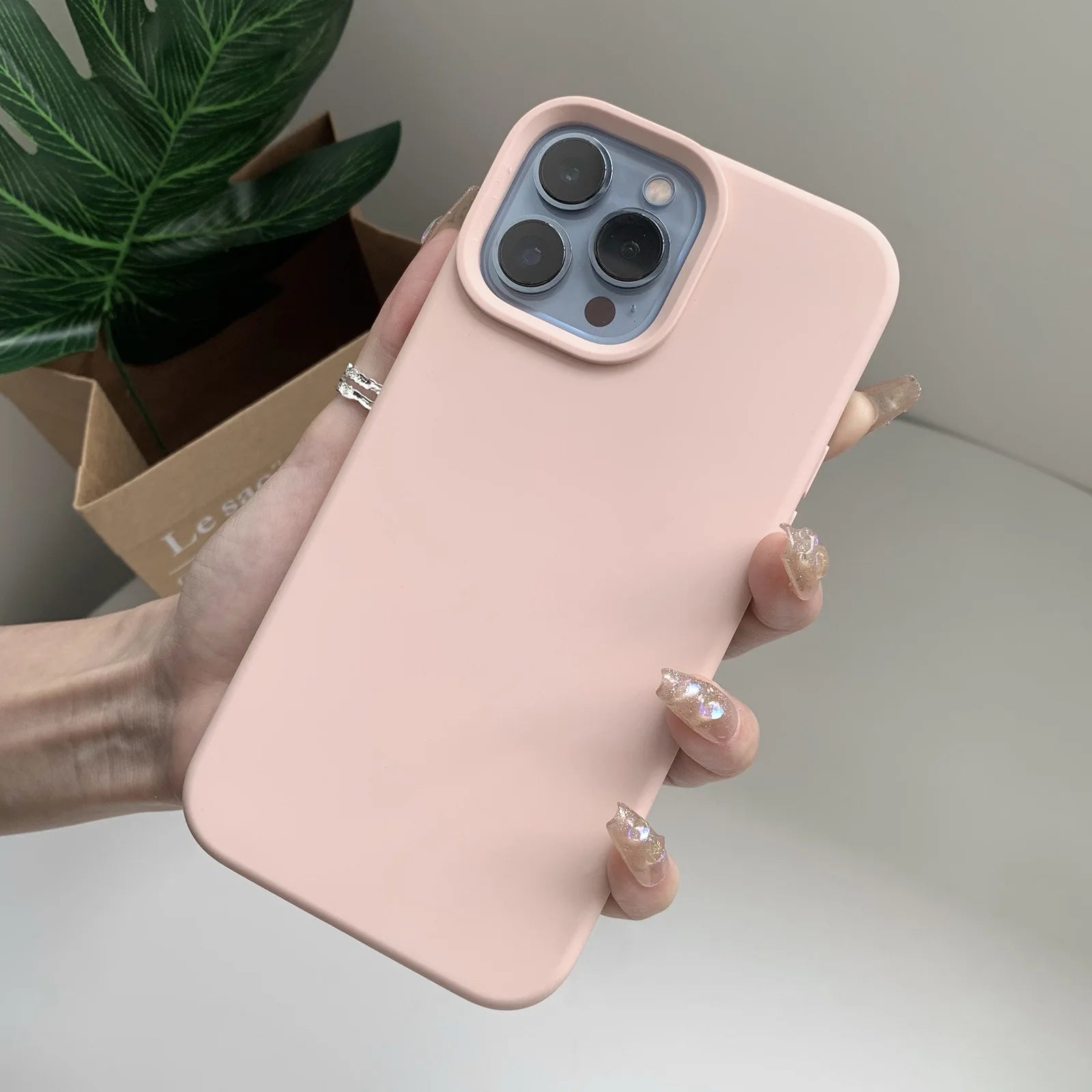 Luxury Liquid Silicone - Camera Protection Cover