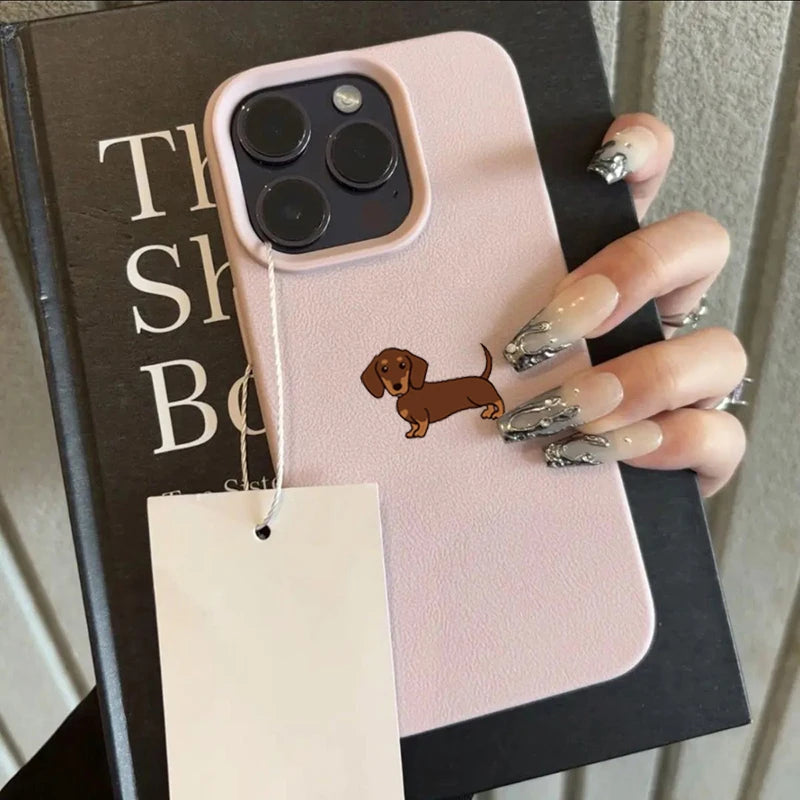 Cute Dachshund Phone Case – Soft & Protective Cover