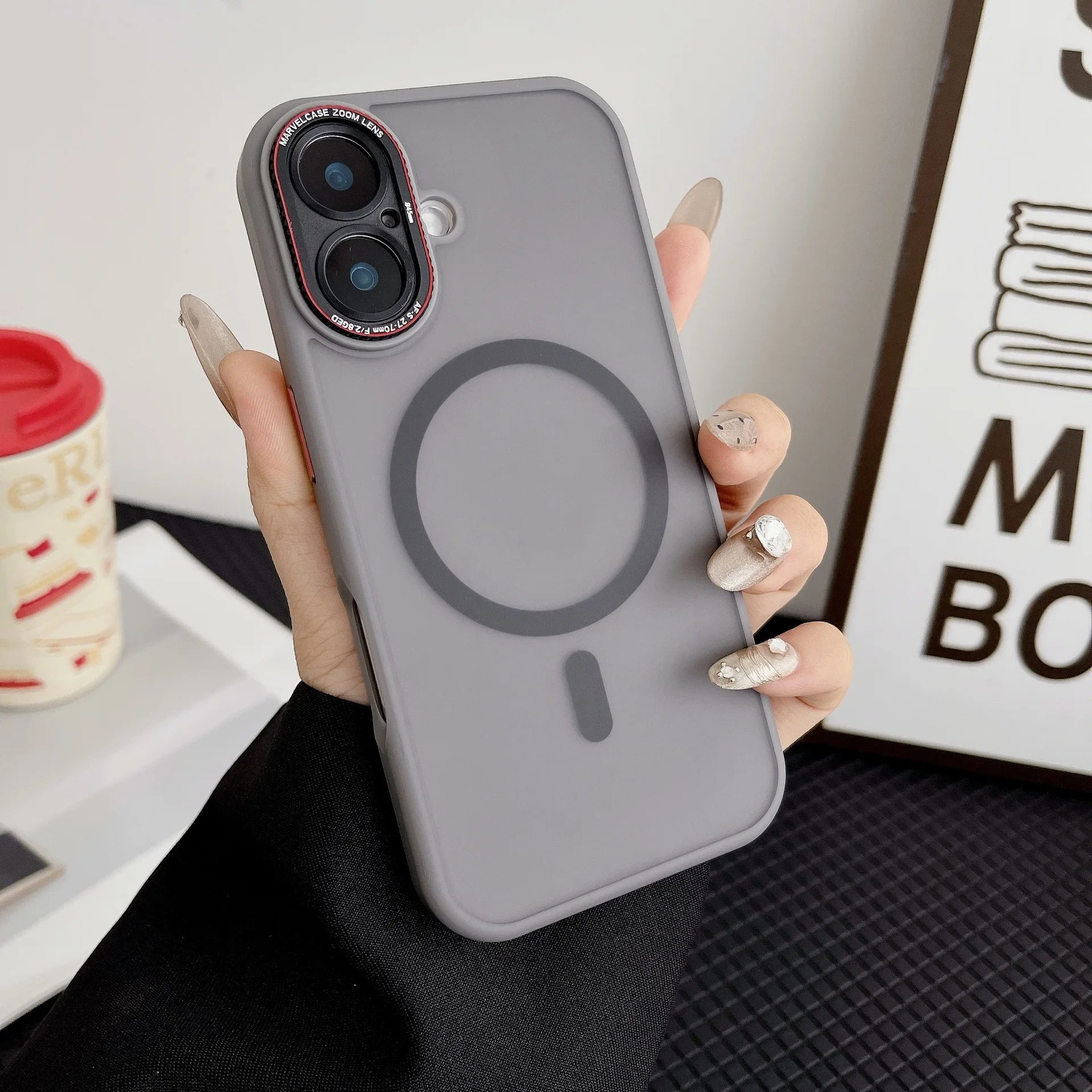 Magnetic Case Compatible Slim Cover