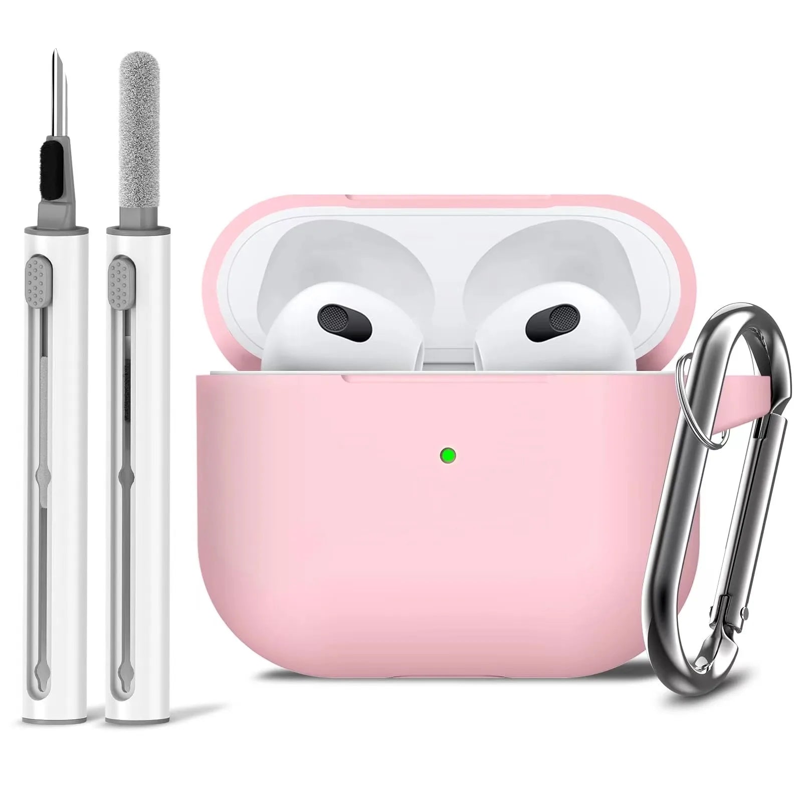 AirPods Case with Cleaner Kit – Soft Silicone Protective Cover