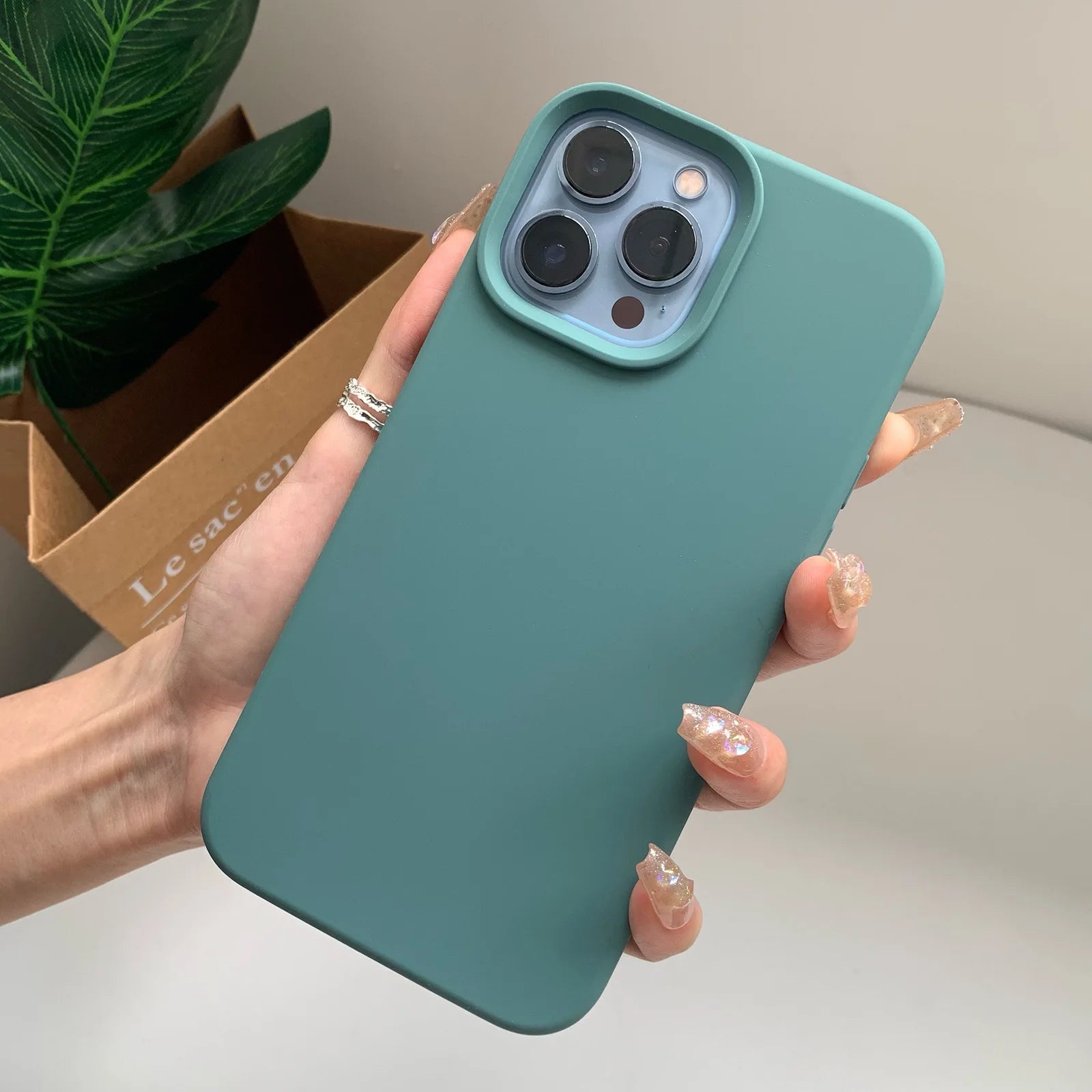 Luxury Liquid Silicone - Camera Protection Cover