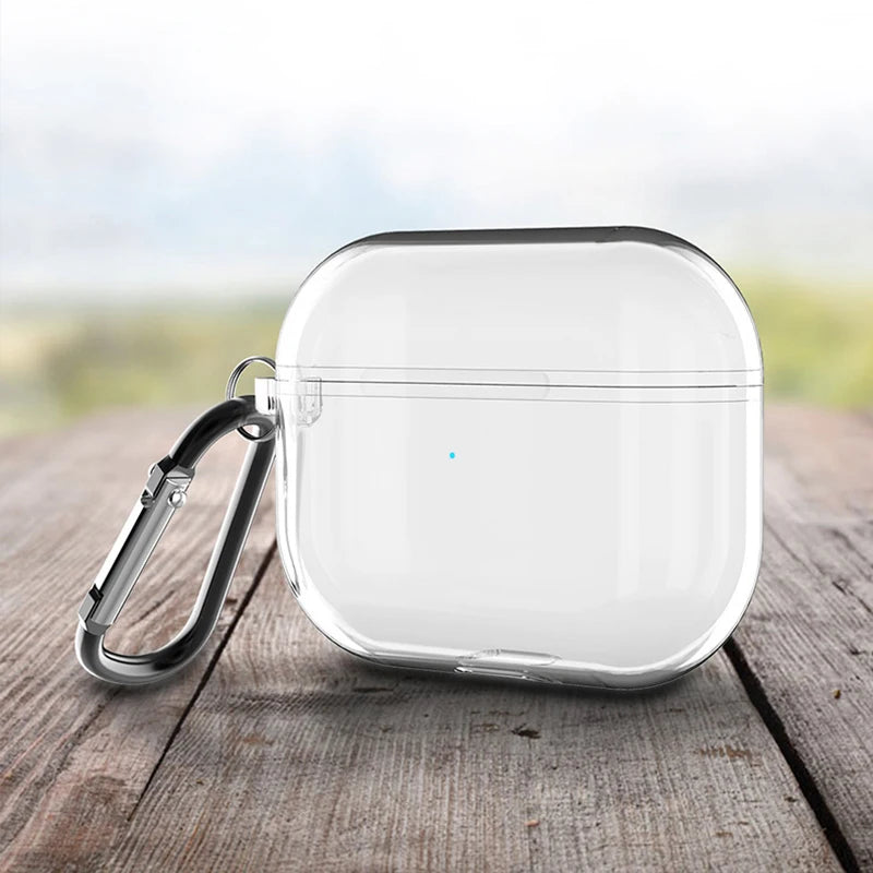 Transparent AirPods Protective Case – Clear Hard Shell