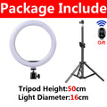 LED Selfie Ring Light with Tripod & Remote – USB Fill Light for TikTok & YouTube