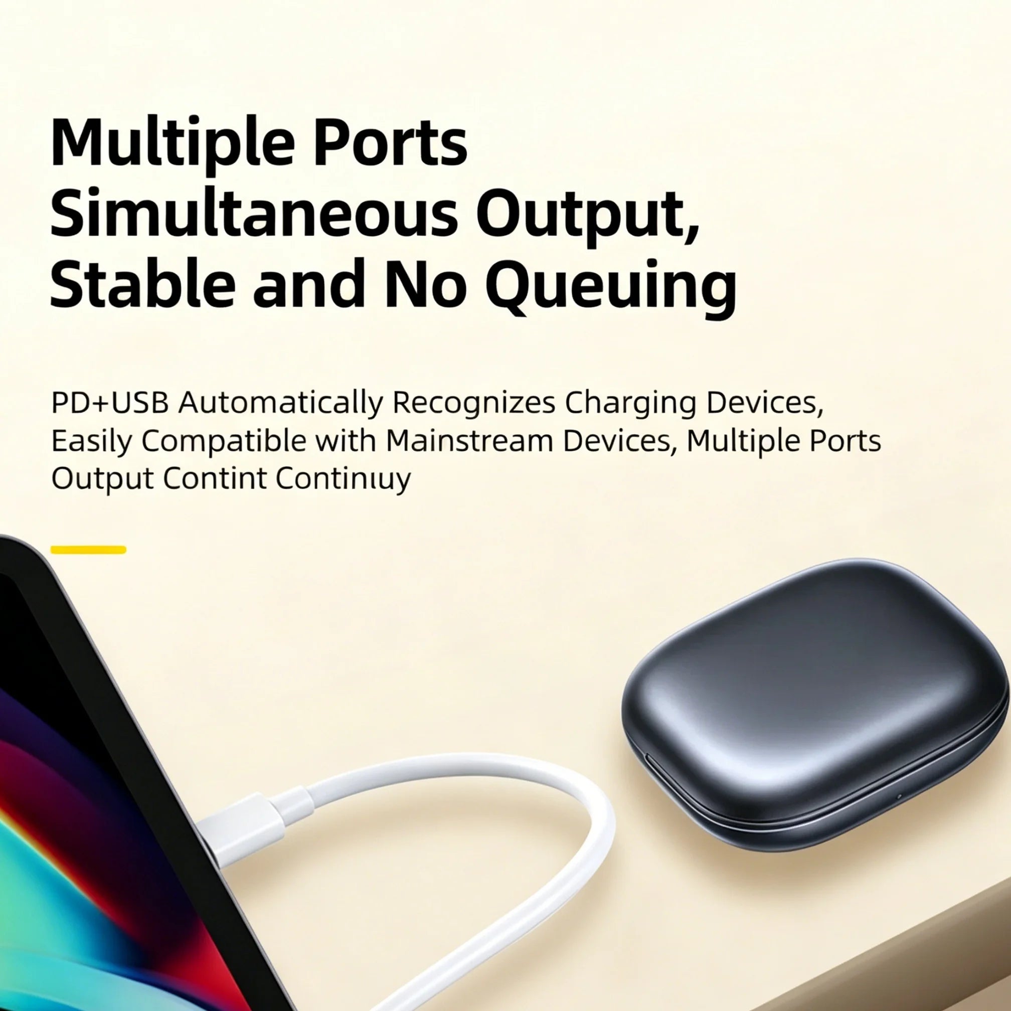 Carregador Rápido USB e USB-C de 12 Portas