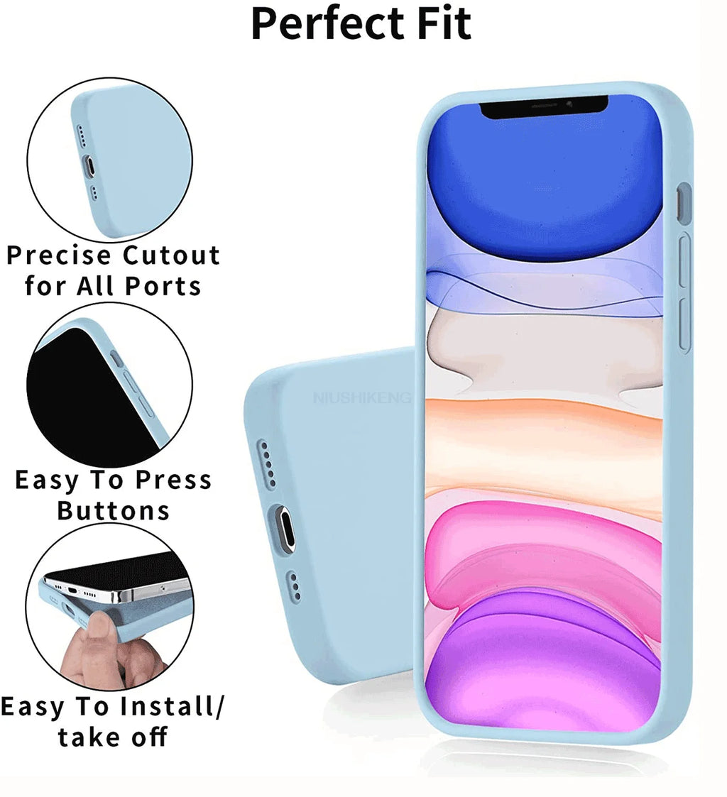 Luxury Liquid Silicone - Camera Protection Cover