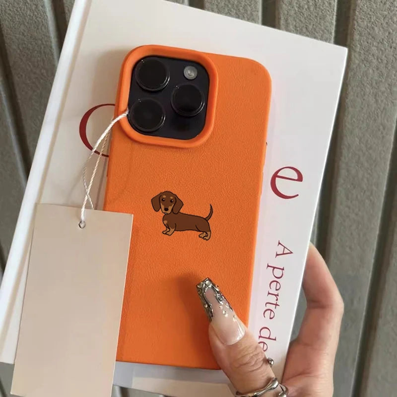 Cute Dachshund Phone Case – Soft & Protective Cover