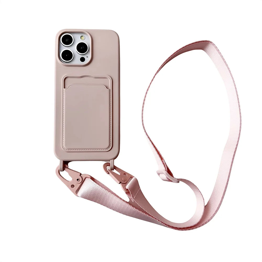 Case Card Holder Crossbody - Wallet & Strap Cover