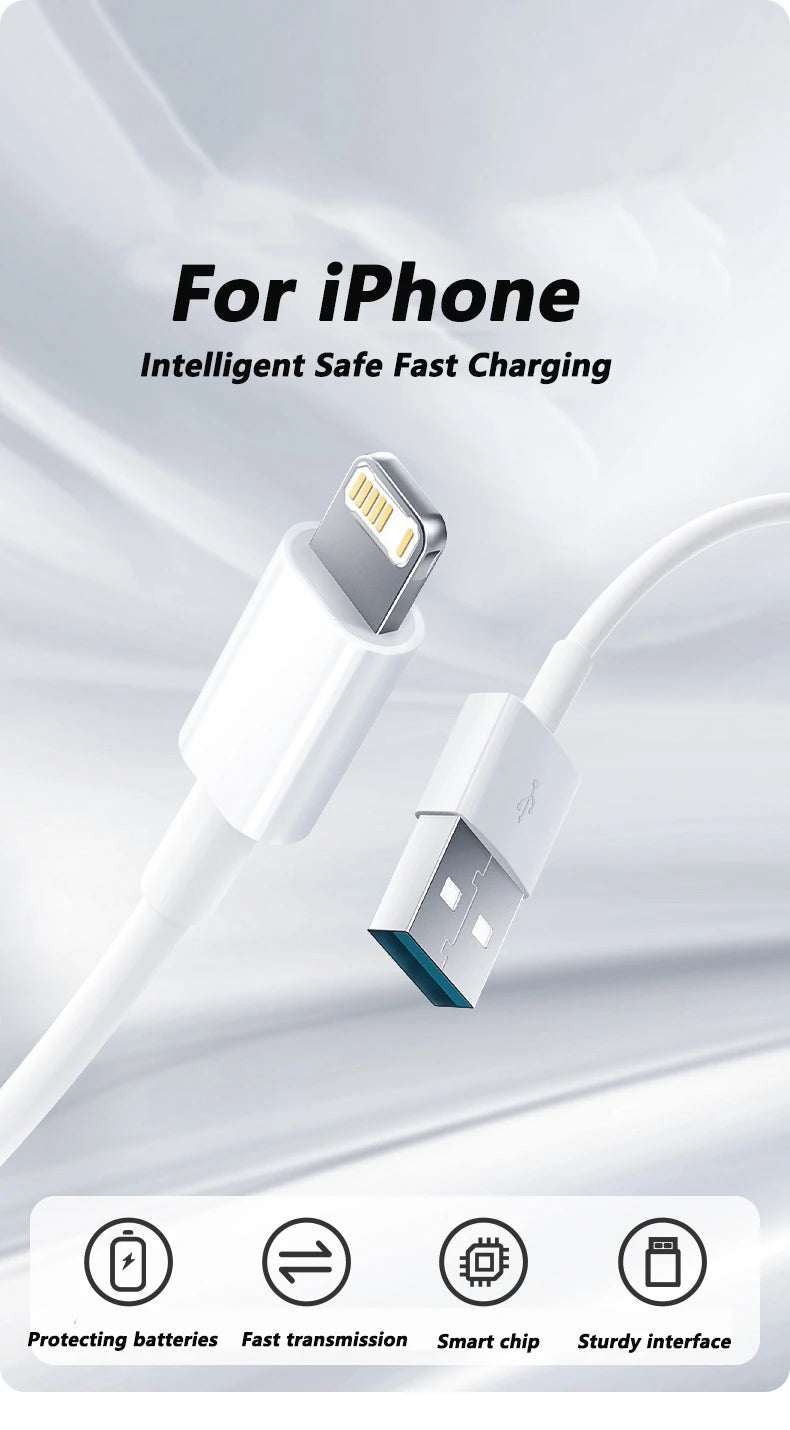 35W USB-C Fast Charging Cable for iPhone – PD Quick Charge