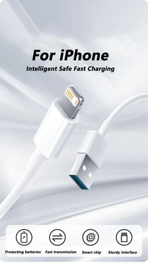 35W USB-C Fast Charging Cable for iPhone – PD Quick Charge