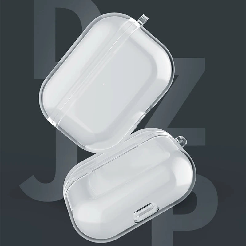 Transparent AirPods Protective Case – Clear Hard Shell
