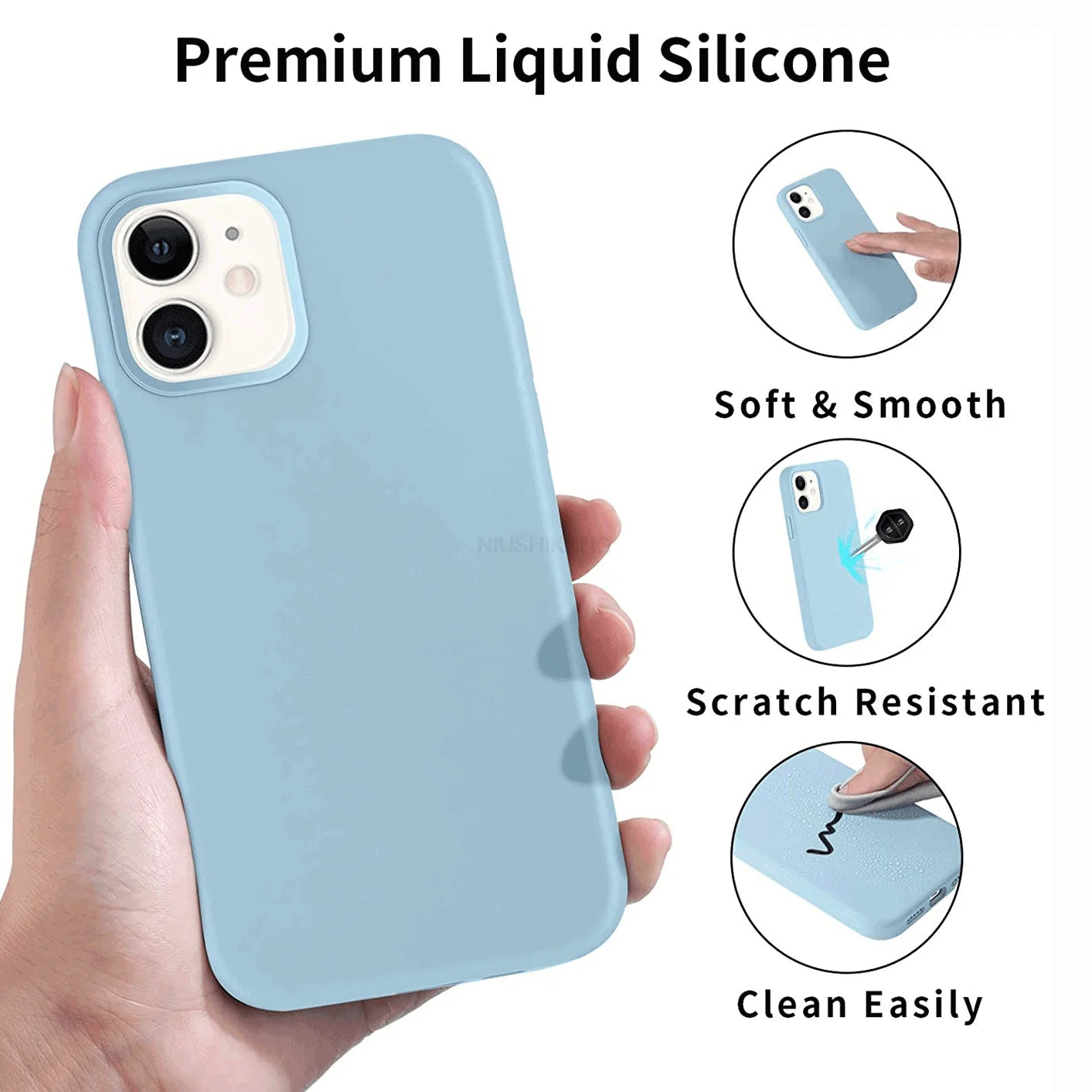 Luxury Liquid Silicone - Camera Protection Cover