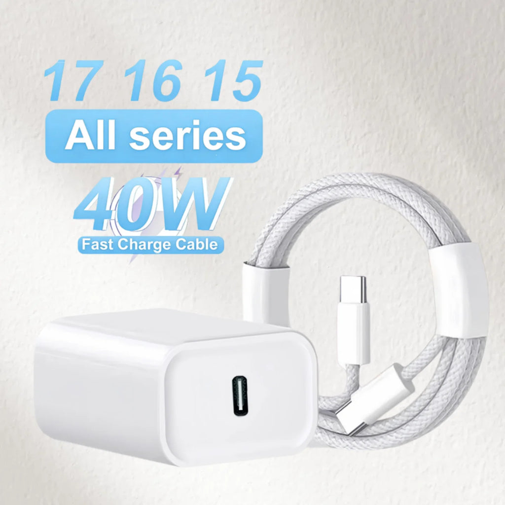 Charger 40W USB-C PD Fast – Quick Power Adapter