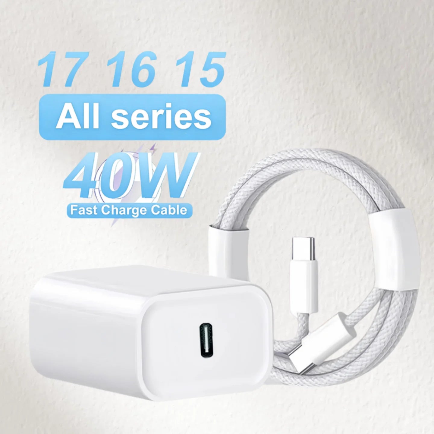 Charger 40W USB-C PD Fast – Quick Power Adapter