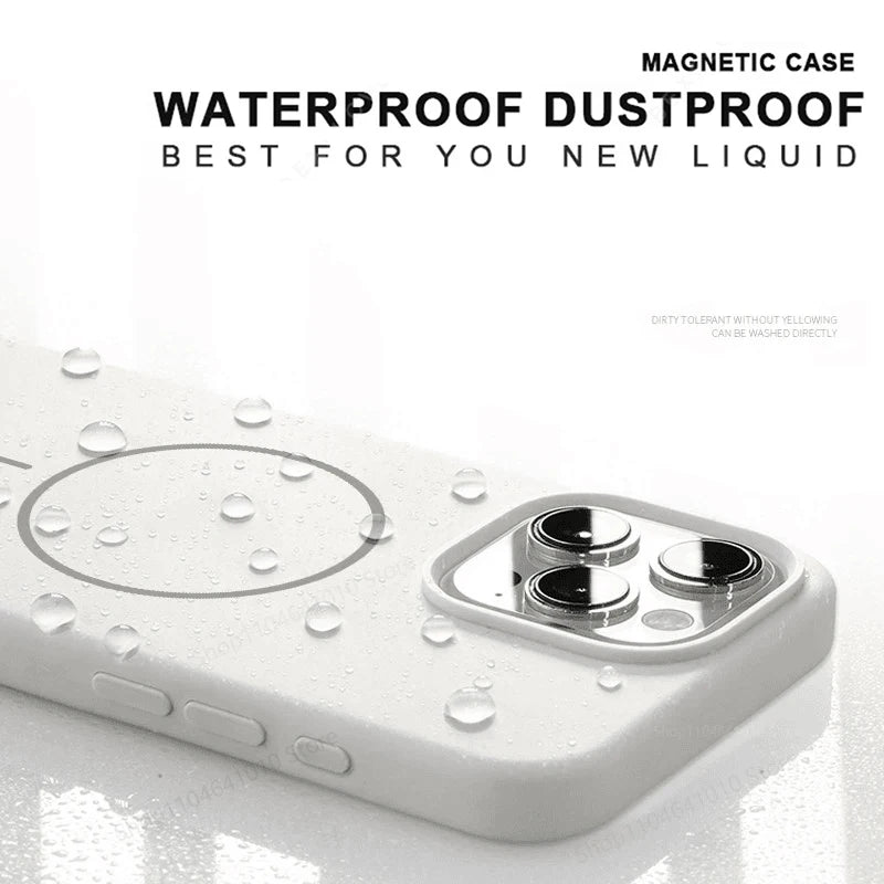 Case Magnetic MagSafe - Shockproof Silicone Cover