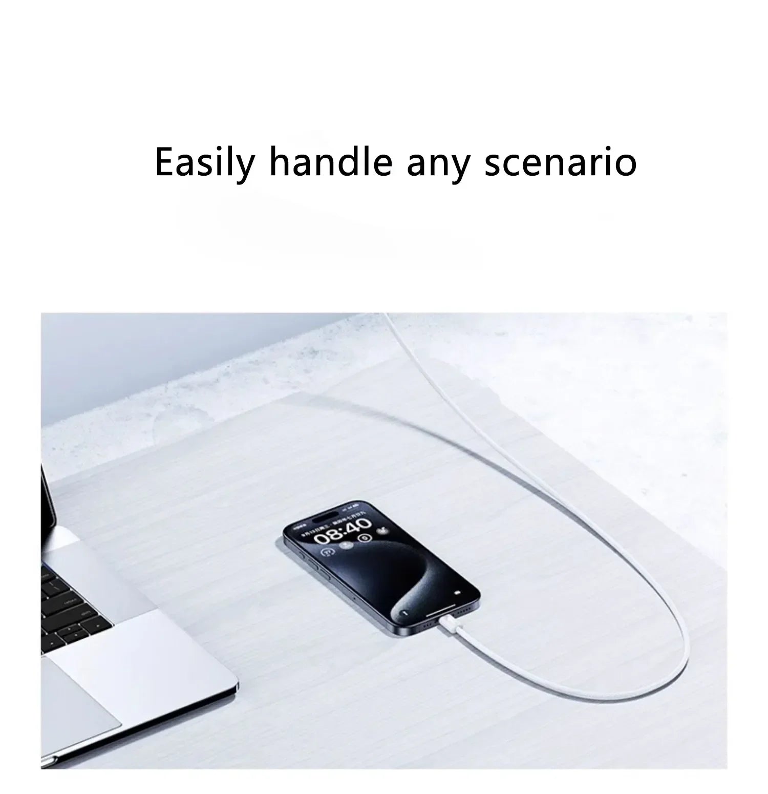 Cable 60W USB-C Fast Charging  – Braided PD