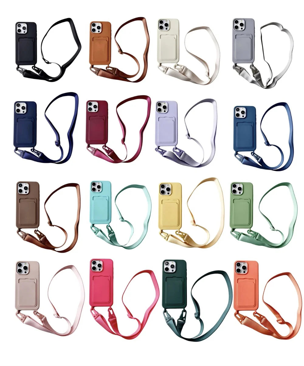 Case Card Holder Crossbody - Wallet & Strap Cover