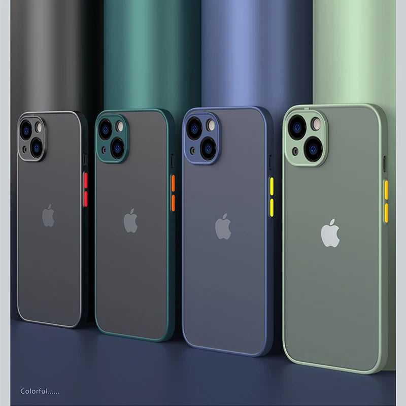 Armor Bumper Phone Case – Shockproof Silicone Hard Cover
