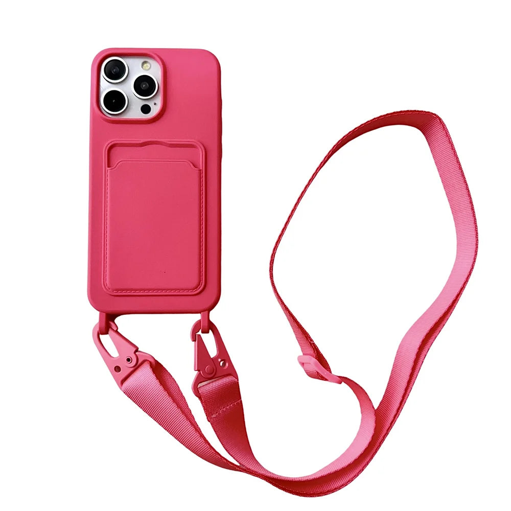 Case Card Holder Crossbody - Wallet & Strap Cover