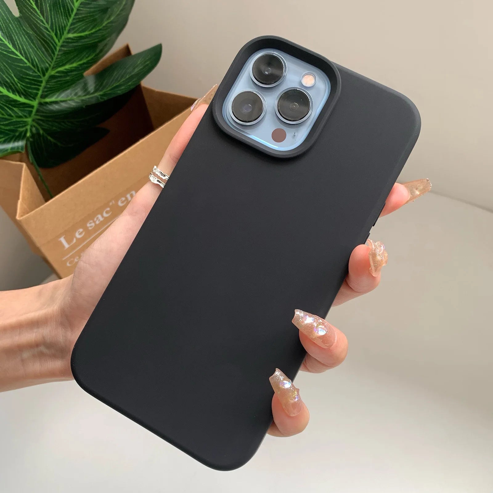 Luxury Liquid Silicone - Camera Protection Cover