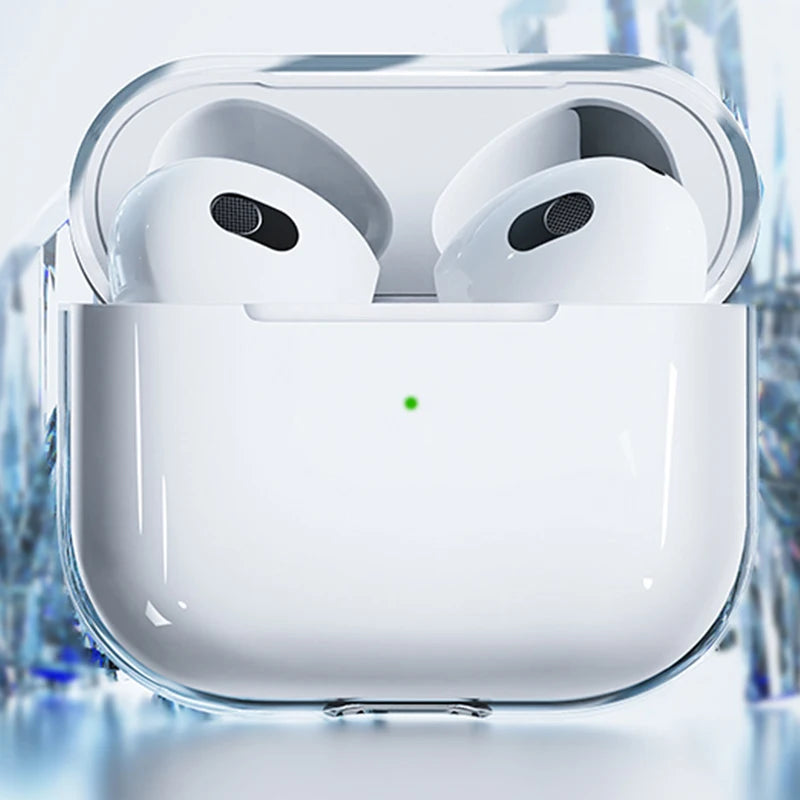 Transparent AirPods Protective Case – Clear Hard Shell