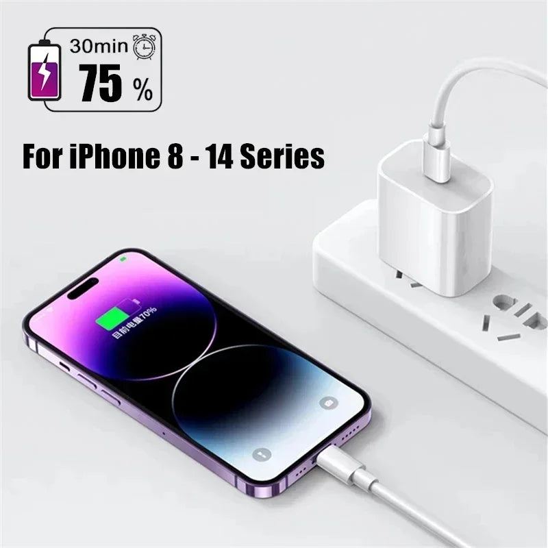 Charger 35 W PD Fast USB-C Power Adapter with C-C Cable