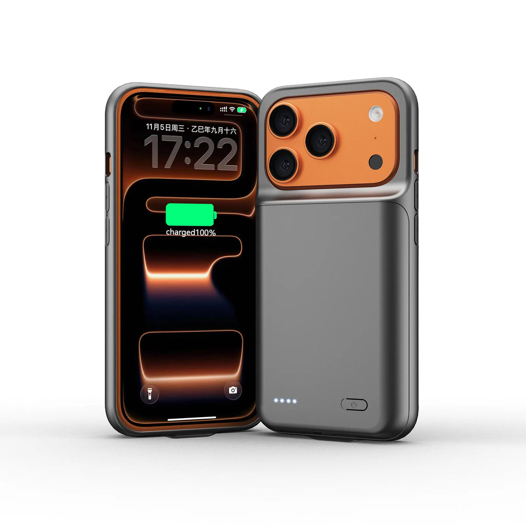 Power Bank Battery Charger - 2 in 1 Protective Cover with Built-in