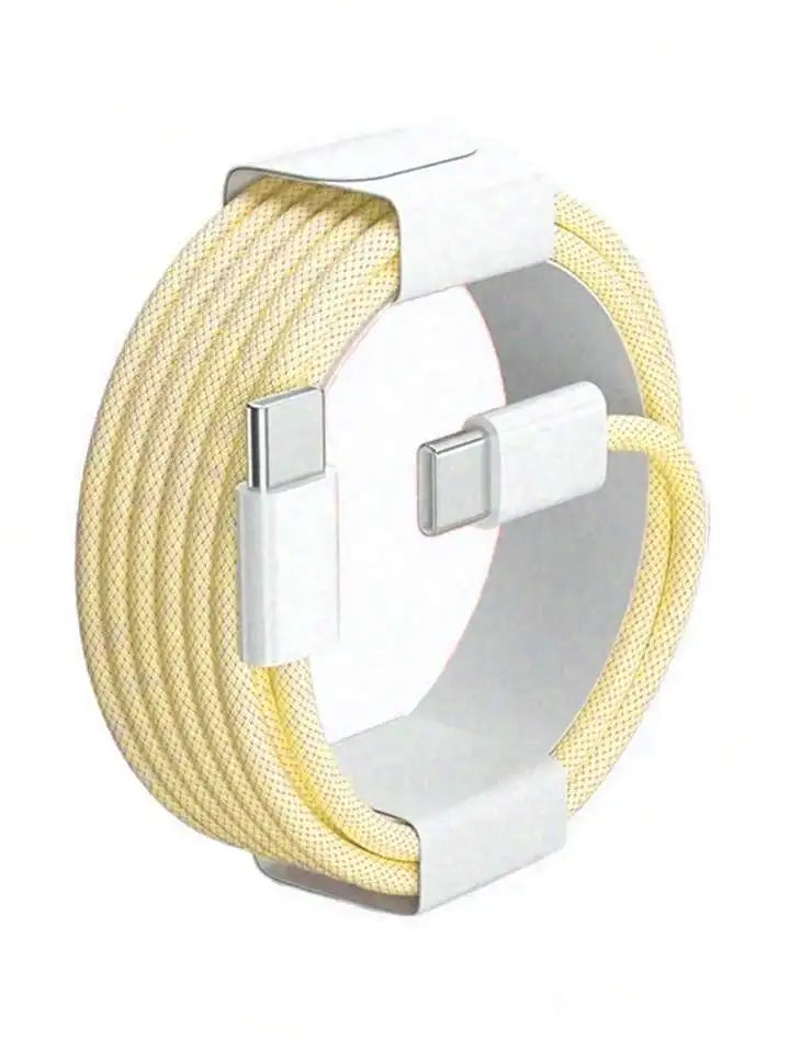 Cable USB-C to USB-C Fast Charging Cable  – Nylon Braided, 3 Lengths
