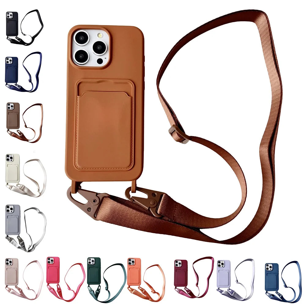 Case Card Holder Crossbody - Wallet & Strap Cover