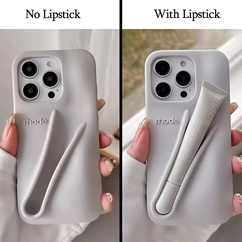 Rhode Lip Gloss Cute Makeup Holder Cover