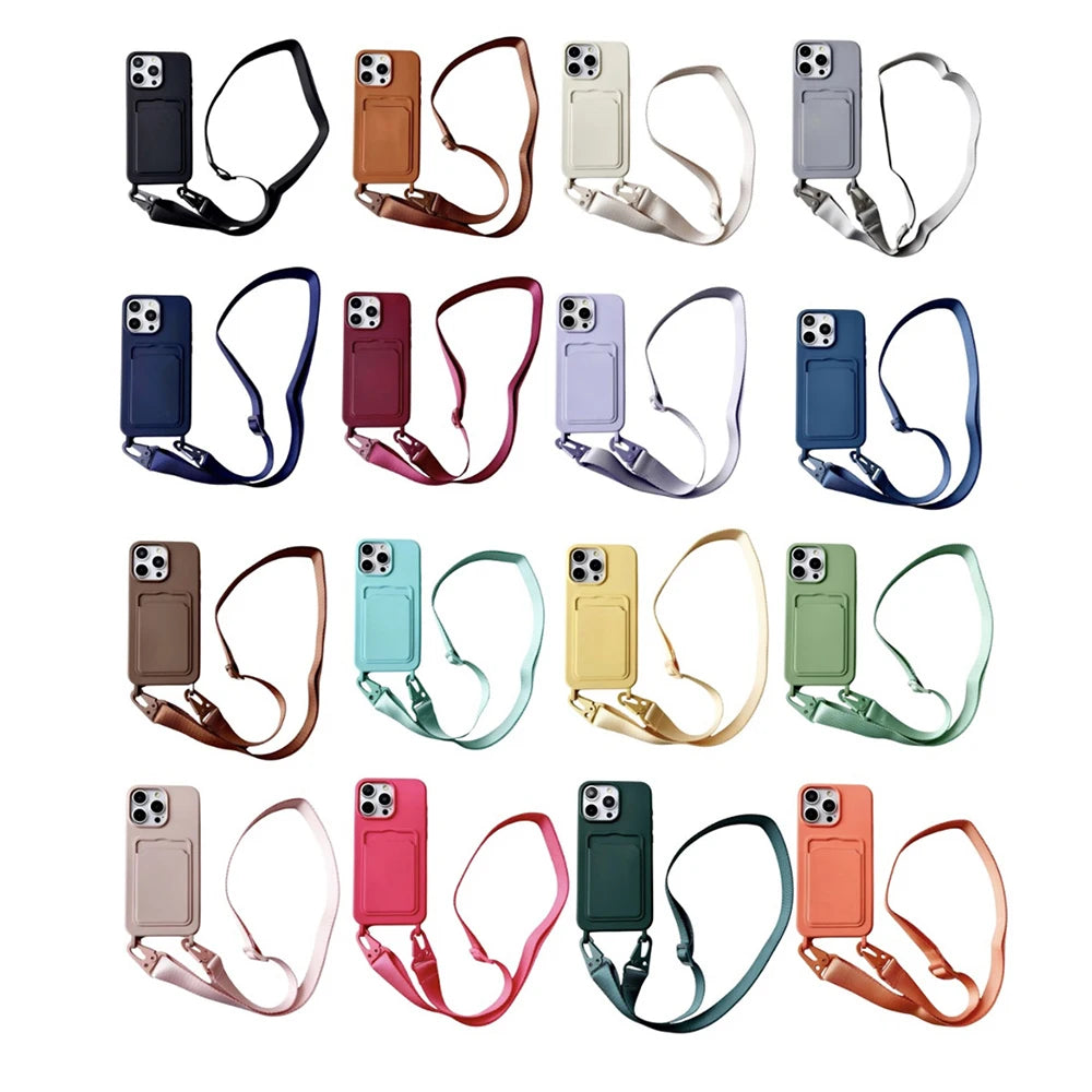 Case Card Holder Crossbody - Wallet & Strap Cover