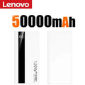 Lenovo 500000mAh 120W Portable Power Bank Large Capacity Super Fast Charge External Battery For Xiaomi Iphone 2026New