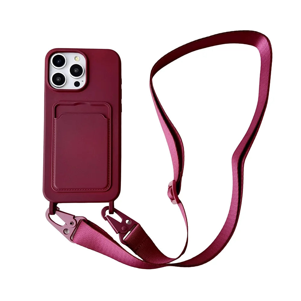 Case Card Holder Crossbody - Wallet & Strap Cover