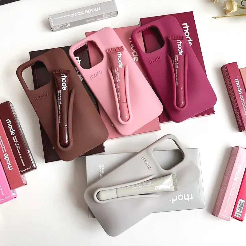 Rhode Lip Gloss Cute Makeup Holder Cover