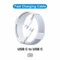 Carregador Rápido PD de 30W - Adaptador de Energia USB-C com Cabo