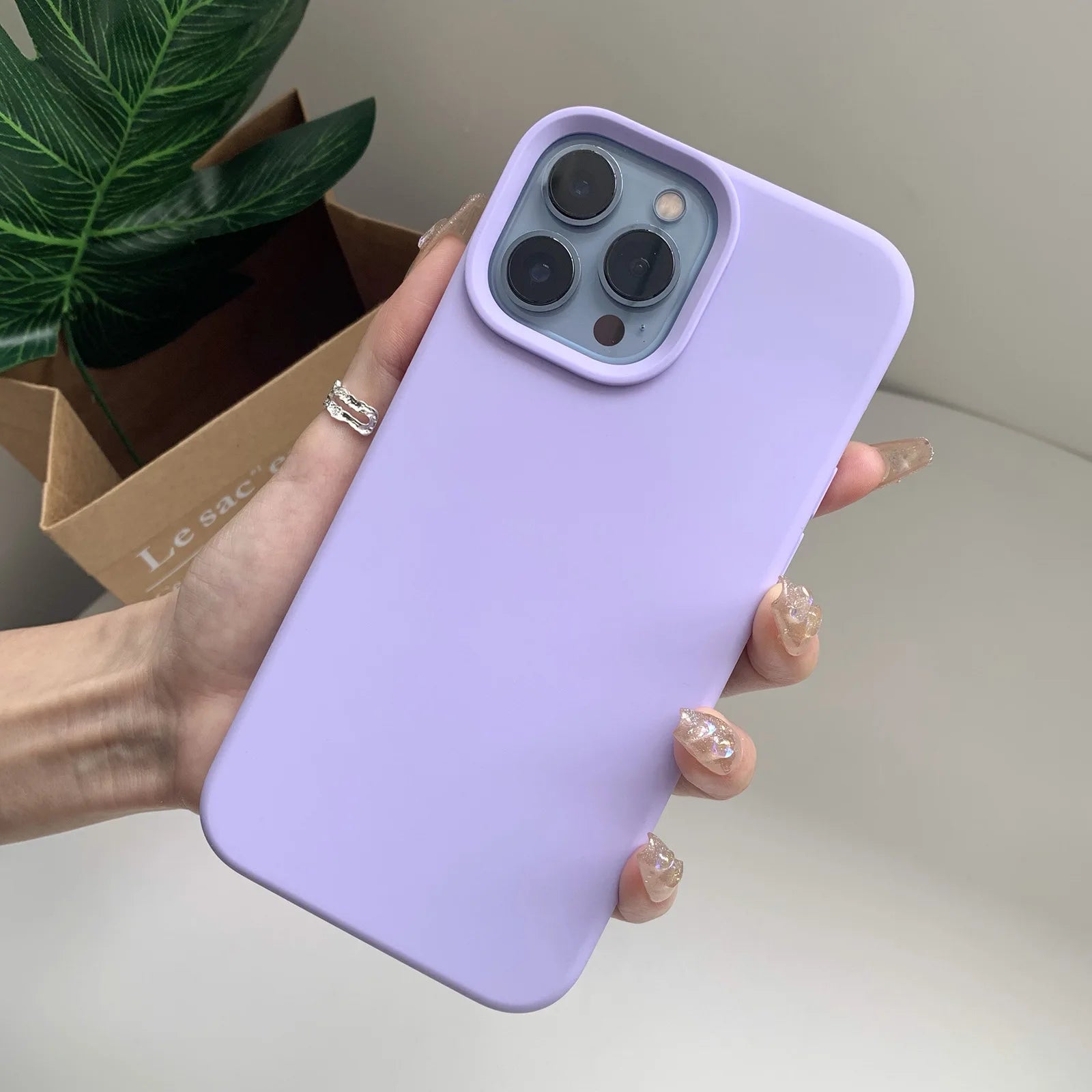 Luxury Liquid Silicone - Camera Protection Cover