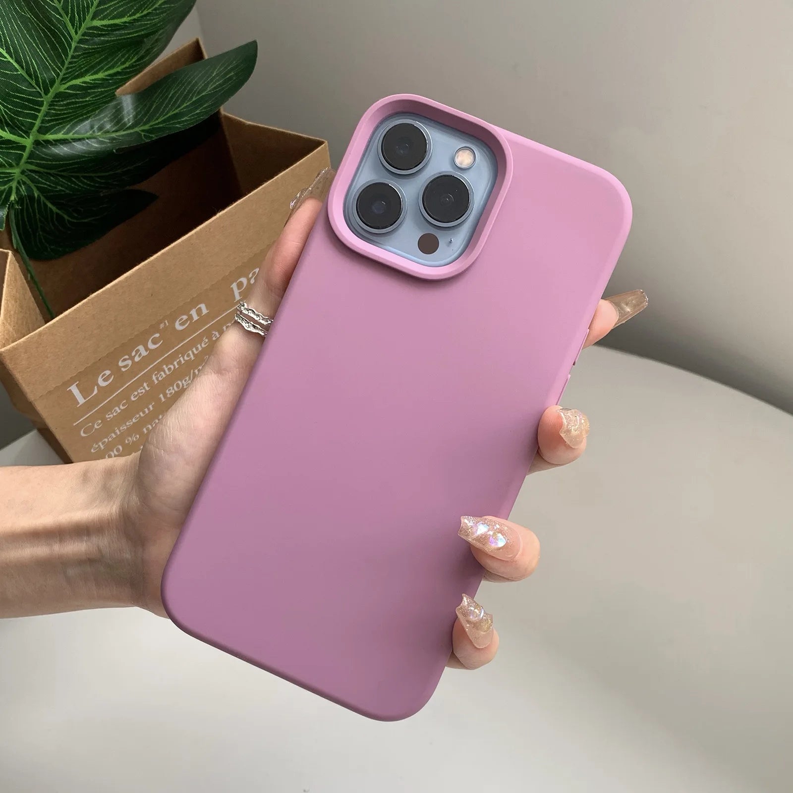 Luxury Liquid Silicone - Camera Protection Cover