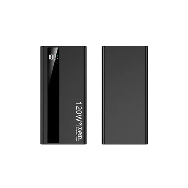 Lenovo 500000mAh 120W Portable Power Bank Large Capacity Super Fast Charge External Battery For Xiaomi Iphone 2026New